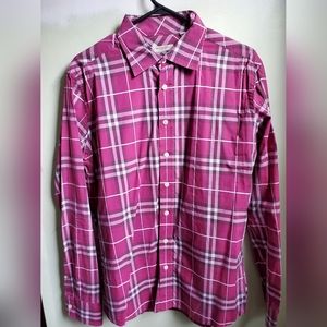Burberry button down shirt